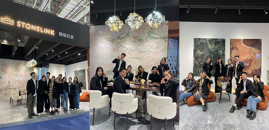 STONELINK team at Xiamen Stone Fair 2025