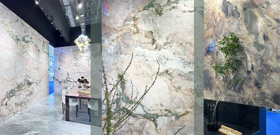STONELINK booth stone collection