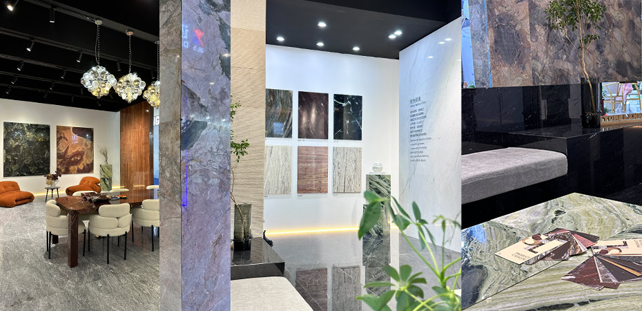 STONELINK booth stone collection