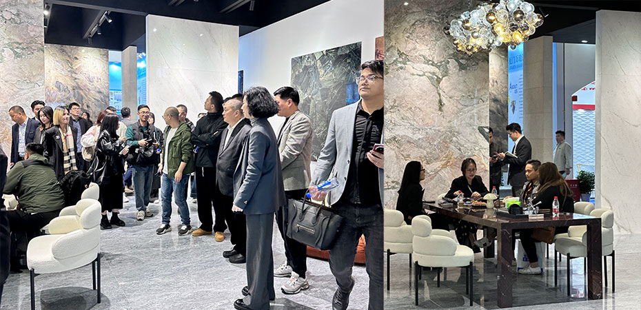 STONELINK booth at Xiamen Stone Fair 2025