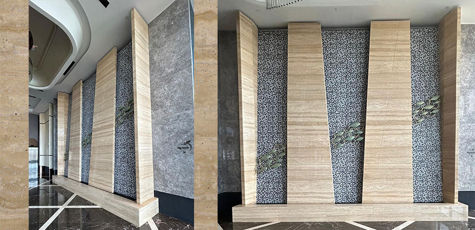 Turkish Beige Travertine – Decorative Wall Paneling