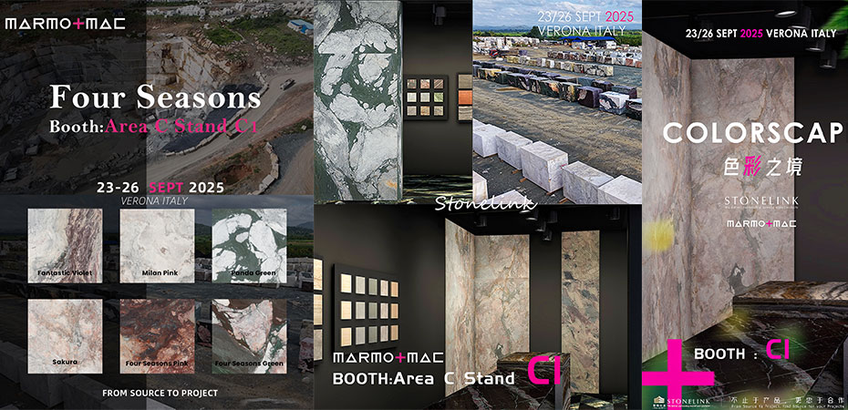 STONELINK booth at Marmomac 2025 Verona stone fair