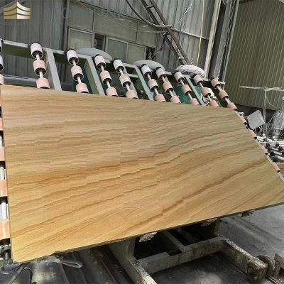 Australia wood gold sandstone slab