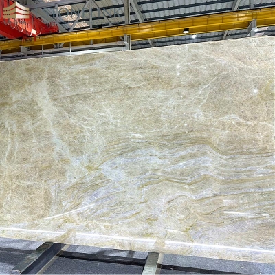 Taj mahal quartzite slab