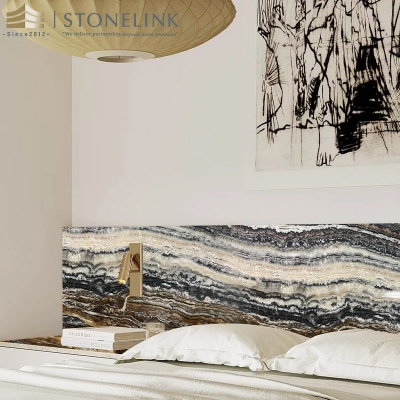 Jurassic traonyx travertine slab