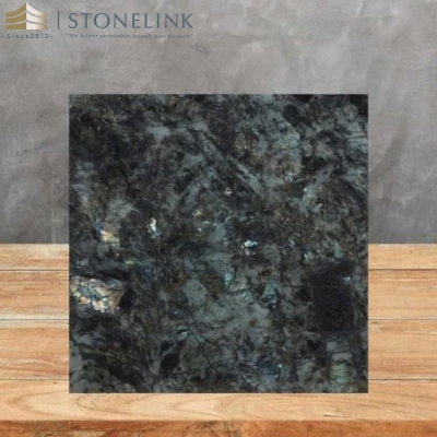 Lemurian blue granite countertop