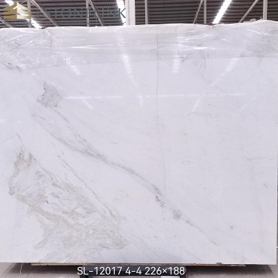 Bianco Vena marble slab