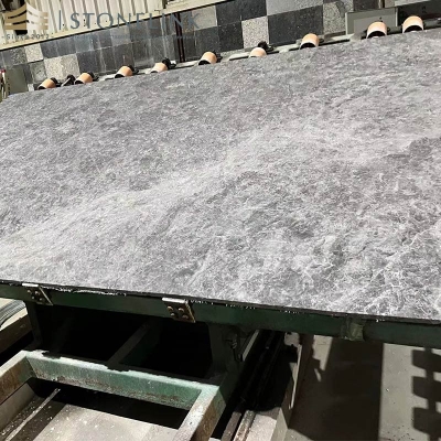 Tundra Grey marble slab