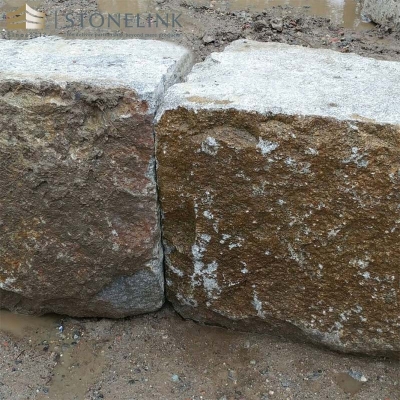 Reclaimed kerb granite block