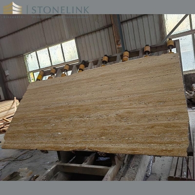 Iran beige travertine
