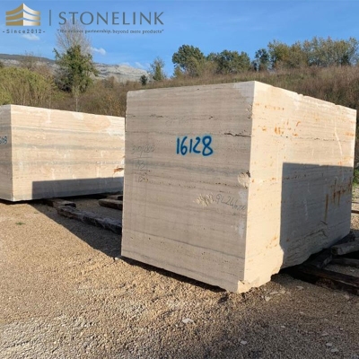 Classic travertine block