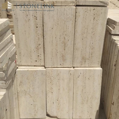 Honed classic travertine tile