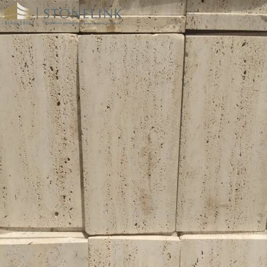 Honed classic travertine tile