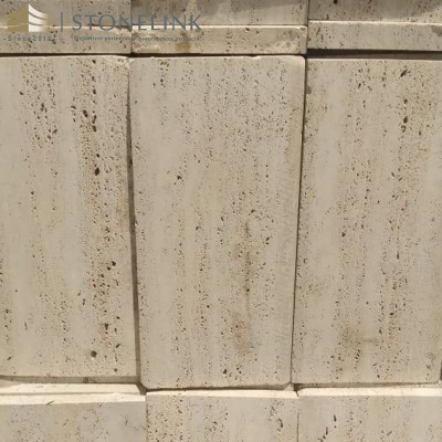 Honed classic travertine tile