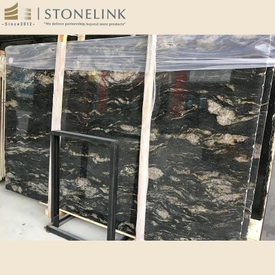 Cosmic Black granite countertops