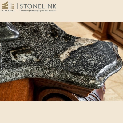 Cosmic Black granite countertops