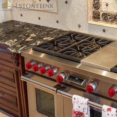 Cosmic Black granite countertops
