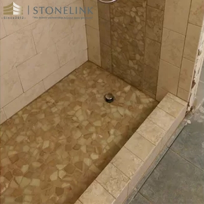 Sandstone mosaic tile