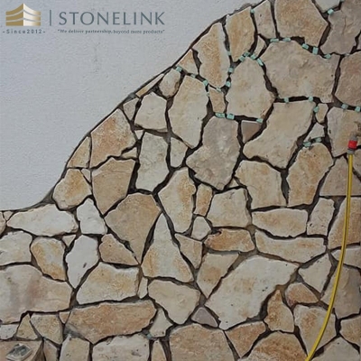 Sandstone mosaic tile