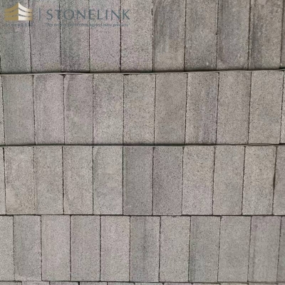 Hebei Black granite honed cobble stone