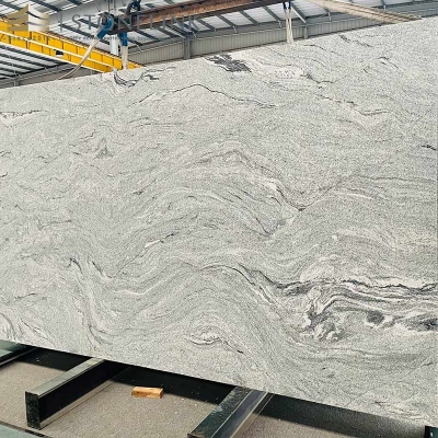 Viscont White granite slab