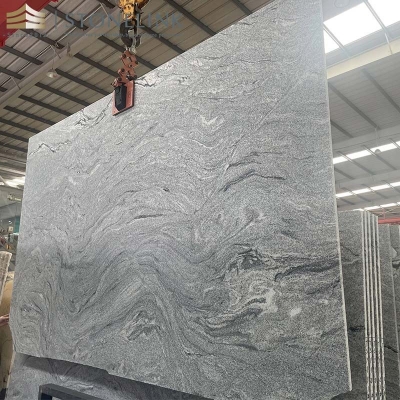 Viscont White granite slab