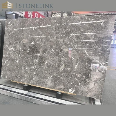Romantic Grey marble slab