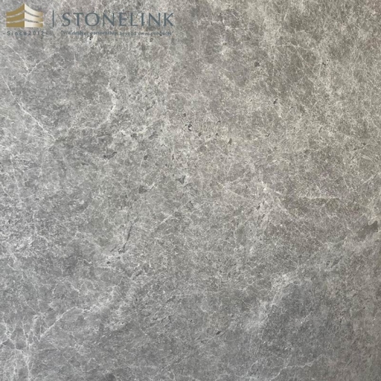 Grey Emperador marble slab