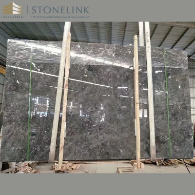 Romantic Grey marble slab