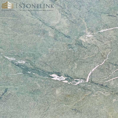Green Lamon granite slab