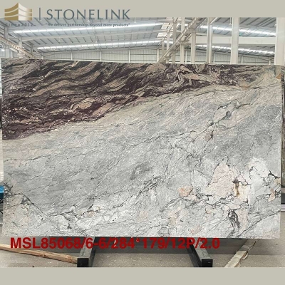Fantastic Violet marble slab
