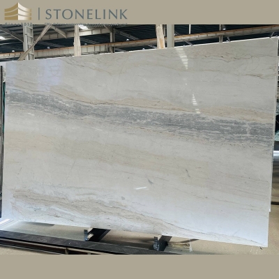 Bianco Oro marble slab