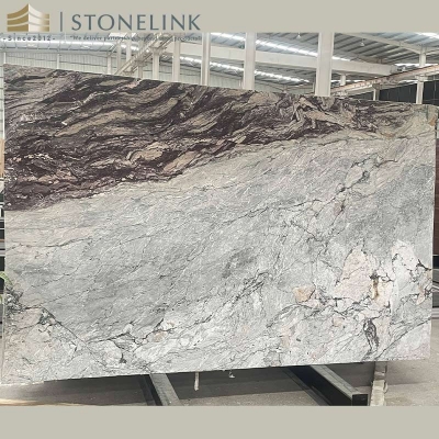 Fantastic Violet marble slab