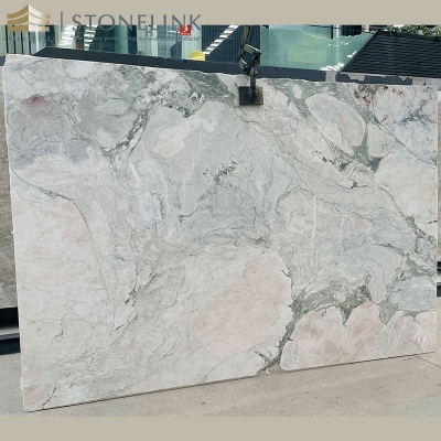 Four Seasons gold marble slab
