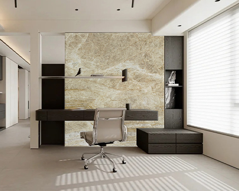 Stone Home Design for Bedroom & Study | Poetic Habitable Space Built